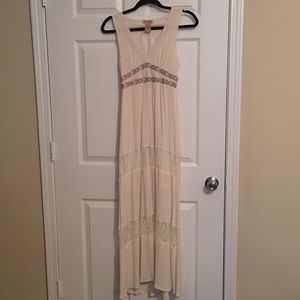 Summer empire waist maxi dress